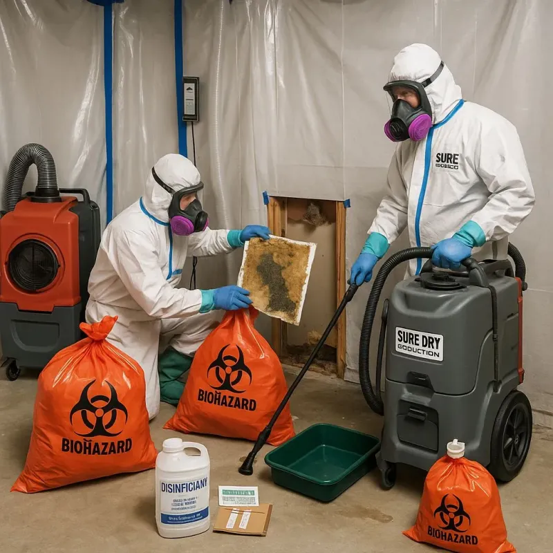 Contaminated Water Handling Protocols process in Finley, WA